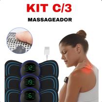 KIT Mini Massageador Recarregável para Conforto Máximo KIT Mini Massageador Recarregável para Conforto Máximo
