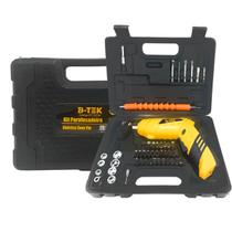 Kit Mini Parafusaderia Portátil Recarregável USB 28 Bits + 8 Soquetes