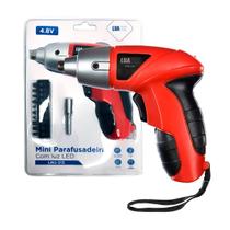 Kit Mini Parafusaderia proficional 10 Bits Sem Fio Recarregável USB