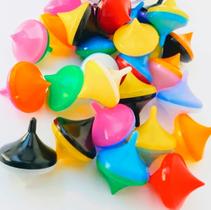 Kit Mini Pião Brinquedo Surpresa Festa Junina 100 Un Atacado