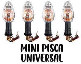 Kit Mini Pisca Flexível Universal Com Lâmpada 04 Unidades