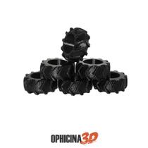 Kit Mini Pneus Para Pistas Hot Wheels (6 Unidades)