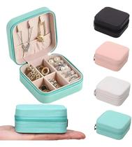 Kit Mini Porta Joias Portátil Para Viagem Com Zíper B-Max BM-F1029 Kit Mini Porta Joias Portátil Para Viagem Com Zíper B-Max BM-F1029