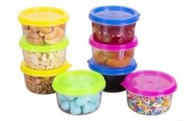 Kit mini potes clink 8 peças, 6,5 cm x 3,5