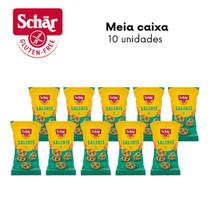 KIT Mini pretzel salinis Dr. Schar 60g - Caixa com 10 unidades