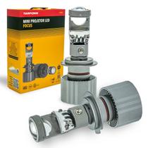 Kit Mini Projetor Led Pro H7 H8 H9 H11 HB3 HB4 90W 6000K 9000 Lumens Tipo De Conector:H7