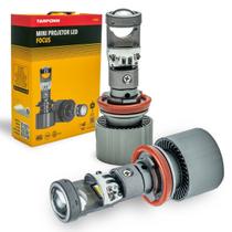 Kit Mini Projetor Led Pro H8 H9 H11 90W 6000K 9000 Lumens