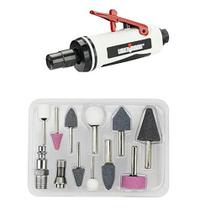 Kit Mini Retifica Pneumático 25000 rpm 90Psi Ubermann