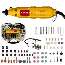 kit mini Retífica Profissional 400w De Potência 210 peças