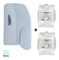 Kit mini sabonete de espu. cristal c/ 2 refil alcool hc70 e-kit28 Kit mini sabonete de espu. cristal c/ 2 refil alcool hc70 e-kit28