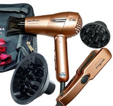 Kit Mini Secador De Cabelo Britania 1200w Com 2 Difusores Chapinha Titanium Pequeno Viagem Dobrável Travel Bivolt Com Bolsa Kit Mini Secador De Cabelo Britania 1200w Com 2 Difusores Chapinha Titanium Pequeno Viagem Dobrável Travel Bivolt Com Bolsa