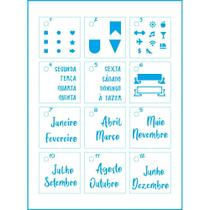 Kit Mini Stencil Planner - STMI-022