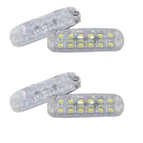 Kit Mini Strobe Bivolt ASX Azul E Vermelho