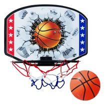 Kit Mini Tabela de Basquete Cesta Infantil Com Bola e Rede Kit Mini Tabela de Basquete Cesta Infantil Com Bola e Rede