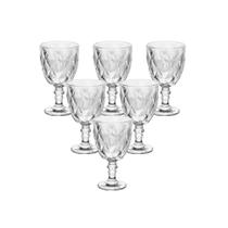 Kit Mini Taça Diamond (6 Peças - 60 ml) Cristal
