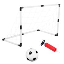 Kit Mini Trave Futebol Infantil Bola E Bomba De Ar - Castela Kit Mini Trave Futebol Infantil Bola E Bomba De Ar - Castela