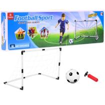 Kit Mini Trave Futebol Infantil Bola e Bomba de Ar - Castela Kit Mini Trave Futebol Infantil Bola e Bomba de Ar - Castela