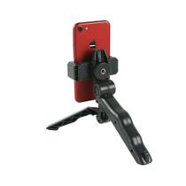 Kit Mini Tripé P/ Celular de Mesa + Suporte Clipe Mola Garra Gira Vertical Horizontal V2 Estabilizador Completo Republic