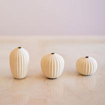 Kit Mini Vasos 3 peças - Areia Kit Mini Vasos 3 peças - Areia