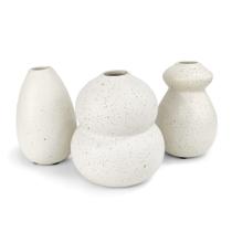 Kit Mini Vasos Orgânicos Decorativos em Cerâmica 3pcs Kit Mini Vasos Orgânicos Decorativos em Cerâmica 3pcs