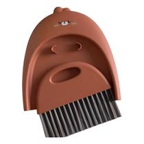 Kit Mini Vassoura Pá Ursinho Limpeza Mesa Escritório Casa Kit Mini Vassoura Pá Ursinho Limpeza Mesa Escritório Casa