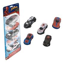 Kit Mini Veículos Pull Back Vingadores - Heróis Poderosos