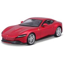 Kit Miniatura Carro Para Montar Ferrari Roma 1/24 Vermelho Maisto 39139