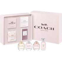 Kit Miniatura Coach New York 4 X 4,5ml Perfume Feminino