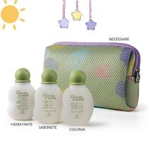 KIT Miniatura Colônia Sabonete Hidratante 50ml e Necessaire Mamãe e Bebê Natura KIT Miniatura Colônia Sabonete Hidratante 50ml e Necessaire Mamãe e Bebê Natura
