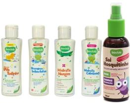 Kit Miniatura Cuidado Bebê Bioclub Pack Mix com 5 Produtos