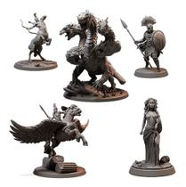 Kit Miniatura Odisseia Fantasmagorica Dungeons And Dragons