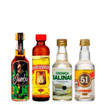 Kit Miniaturas Cachaça Brasileiríssima