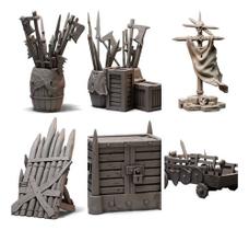 Kit Miniaturas Conspiração 6peças Dungeons And Dragons Rpg 1