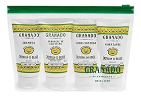 Kit Miniaturas Terrapeutics Castanha ( 4 Itens ) - Granado Kit Miniaturas Terrapeutics Castanha ( 4 Itens ) - Granado