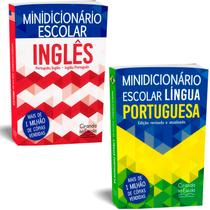 Kit Minidicionário Escolar Português e Inglês Ciranda Cultural Kit Minidicionário Escolar Português e Inglês Ciranda Cultural