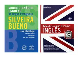 Kit Minidicionários: Língua portuguesa (com etimologia) + Língua inglesa.