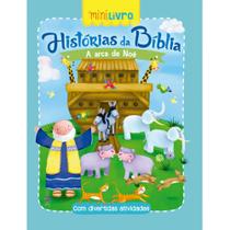 Kit Minilivros com 20 unidades A Arca de Noé - Histórias da Bíblia