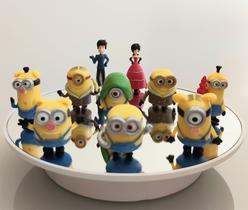 Kit Minions 10 Bonecos Miniatura - Minions 1 Kit Minions 10 Bonecos Miniatura - Minions 1