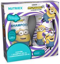 Kit Minions Com Shampoo 250ml E Condicionador 230ml Nutriex