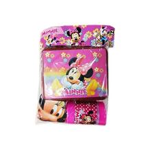 Kit Minnie Com 1 Lancheira De Maletinha + 1 Copo + 1 Toalha Kit Minnie Com 1 Lancheira De Maletinha + 1 Copo + 1 Toalha