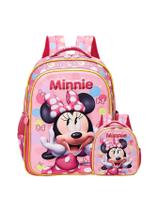 Kit Minnie Mouse Mochila De Costas + Lancheira Térmica Kit Minnie Mouse Mochila De Costas + Lancheira Térmica