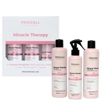 Kit Miracle Terapy Profissional Reestruturação Capilar Orgânico - Prohall