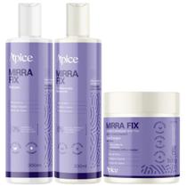 Kit Mirrafix Apice Shampoo + Condicionador + Ativador Acidificante Hidratante Capilar Vegano 500g Kit Mirrafix Apice Shampoo + Condicionador + Ativador Acidificante Hidratante Capilar Vegano 500g