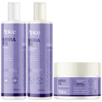 Kit Mirrafix Apice Shampoo + Condicionador + Mascara Acidificante Hidratante Capilar Vegano 300g