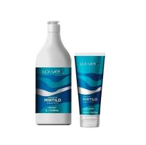 Kit Mirtilo Shampoo 1 Litro + Condicionador 200Ml Lowell