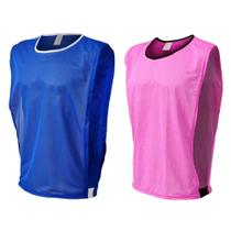 Kit Misto com 10 Coletes de Futebol (5 Azul e 5 Rosa) - TRB Kit Misto com 10 Coletes de Futebol (5 Azul e 5 Rosa) - TRB