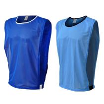 Kit Misto com 20 Coletes Esportivos (10 Azul Royal e 10 Azul Celeste) - TRB Kit Misto com 20 Coletes Esportivos (10 Azul Royal e 10 Azul Celeste) - TRB