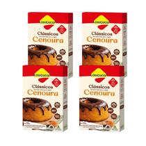 Kit Mistura Para Bolo De Cenoura Zero Açúcar - Lowçucar 4 Unidades 150g Kit Mistura Para Bolo De Cenoura Zero Açúcar - Lowçucar 4 Unidades 150g