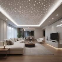 Kit Mix 400 Pontos Efeito Céu Estrelado Rgbw LED Quarto Infantil