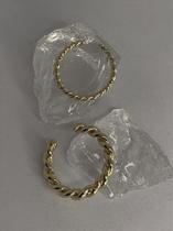 Kit Mix Anel Rope Regulável - Banhado a Ouro